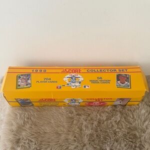 1990 Score Collector Set Baseball Cards complete box